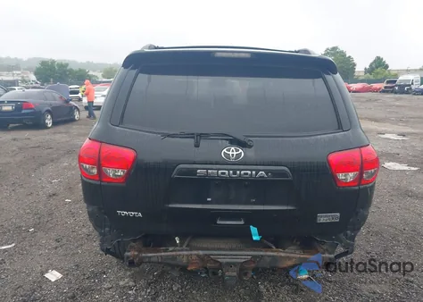 2008 Toyota Sequoia Sr5 5.7L V8 from USA, damaged, VIN 5TDBY64A78S018558